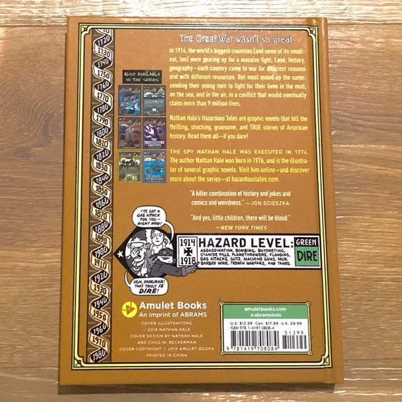 Nathan Hale’s Hazardous Tales Series Hardcover - Picture 14 of 14